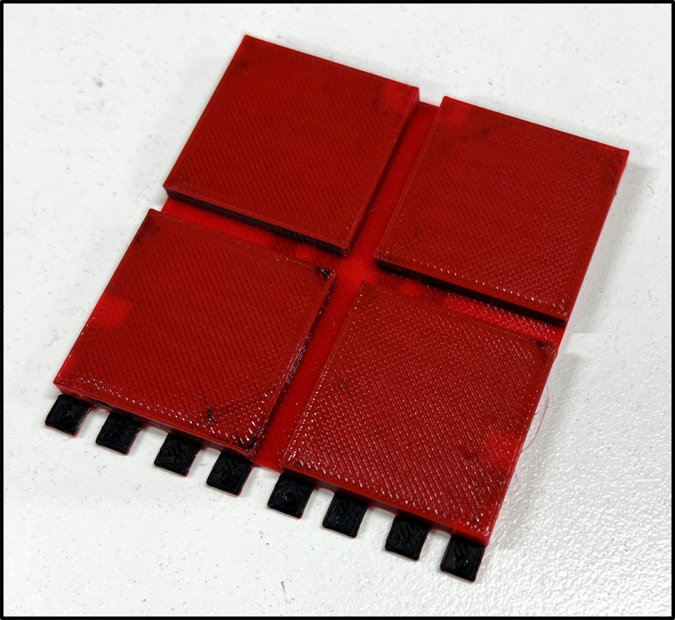 M3D-skin: Multi-material 3D-printed Tactile Sensor with Hierarchical Infill Structures for Pressure Sensing